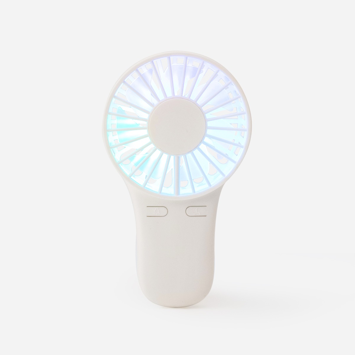 LED 휴대용 미니 선풍기 화이트